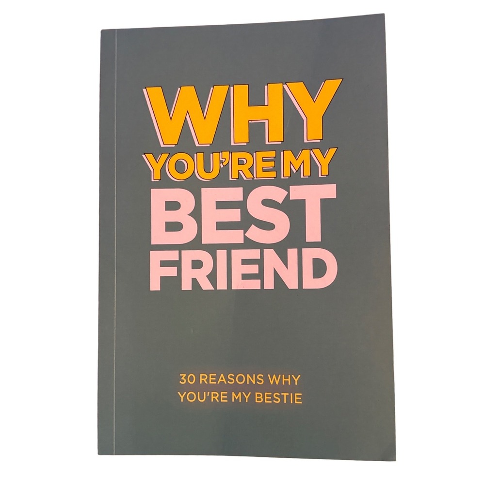 NEW Why You're My Best Friend Fill-In Gift Book 30β Prompts